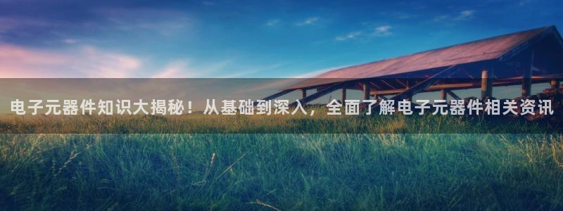 电子元器件知识大揭秘！从基础到深入，全面了解电子元器件相关资讯