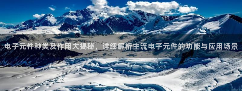 pg电子官网官方网站：电子元件种类及作用大揭秘，详细解析主流电子元件的功能与应用