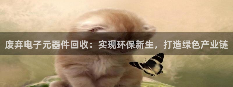 pg电子app下载地址：废弃电子元器件回收：实现环保新生，打造绿色产业链
