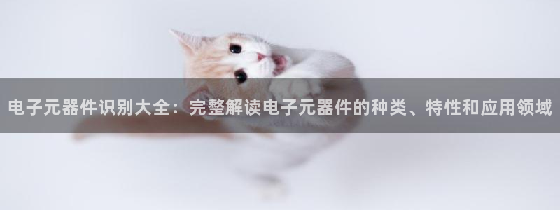 可以试玩的pg电子网站体验金：电子元器件识别大全：完整解读电子元器件的种类、特性