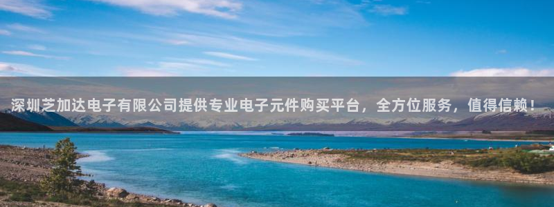 pg电子平台版：深圳芝加达电子有限公司提供专业电子元件购买平台，全方位服务，值得