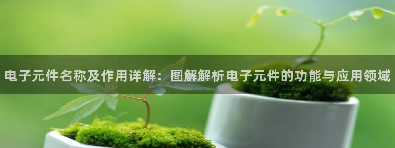 pg电子试玩app怎么下载：电子元件名称及作用详解：图解解析电子元件的功能与应用