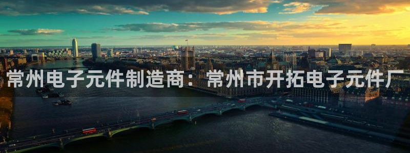 pg电子apk：常州电子元件制造商：常州市开拓电子元件厂