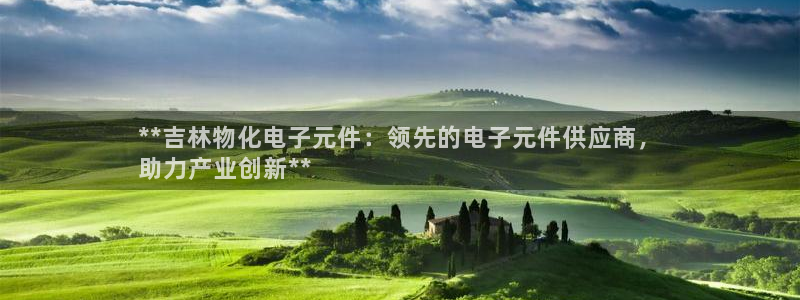 pg电子平台游戏登陆入口在哪：**吉林物化电子元件：领先的电子元件供应商，
助力
